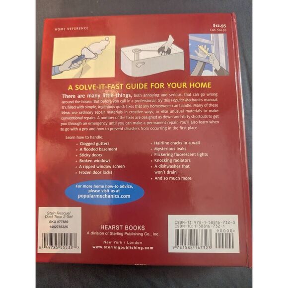 When duct tape isn't enough. Home improvement book - Picture 2 of 3